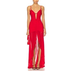 Kiata Maxi Dress in Cherry
Runaway The Label